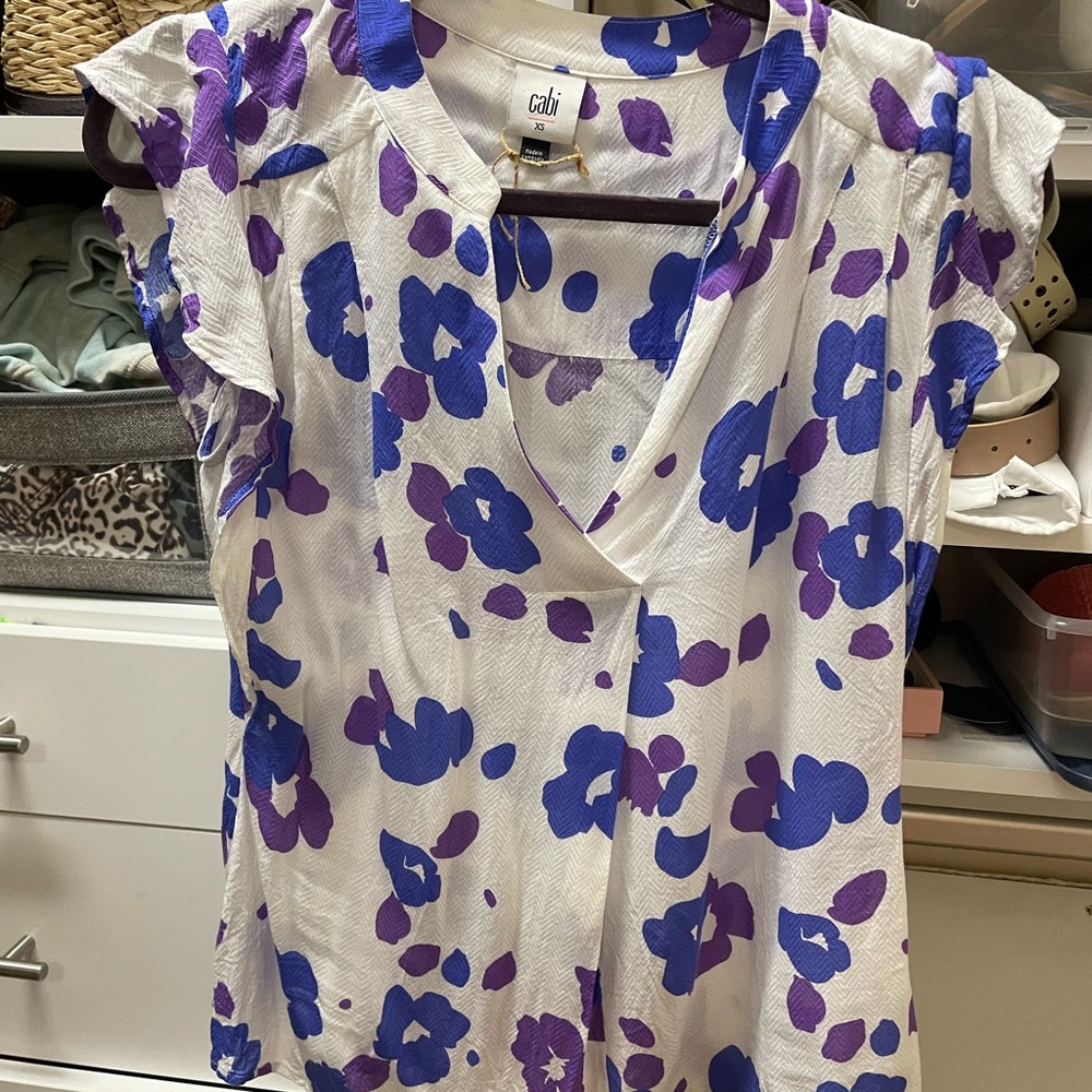 Cabi violet top